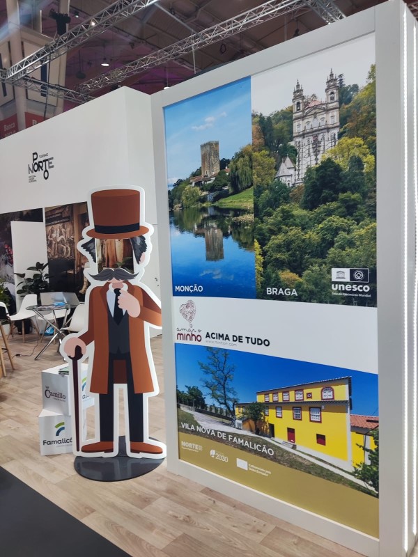 Famalicão promotes Camilo Castelo Branco at the Lisbon Tourism Fair