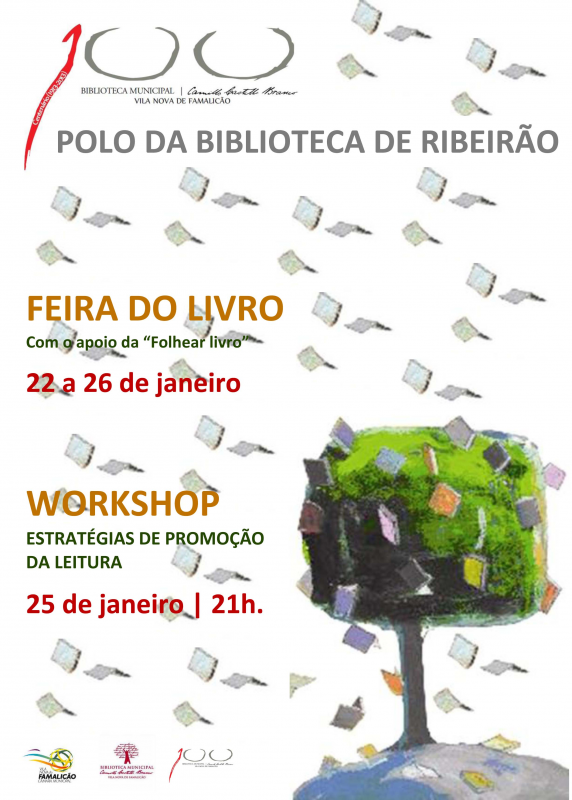 Feira do Livro no Pólo da Biblioteca Municipal de Ribeirão