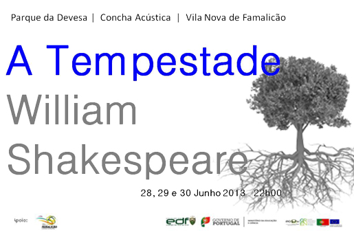 “A Tempestade” de Shakespeare no Parque da Devesa